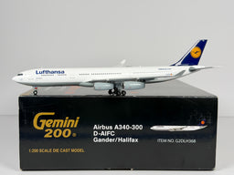 Lufthansa Airbus A340-300 1:200 Gemini Jets D-AIFC (G2DLH368)