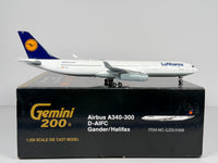 Lufthansa Airbus A340-300 1:200 Gemini Jets D-AIFC (G2DLH368)