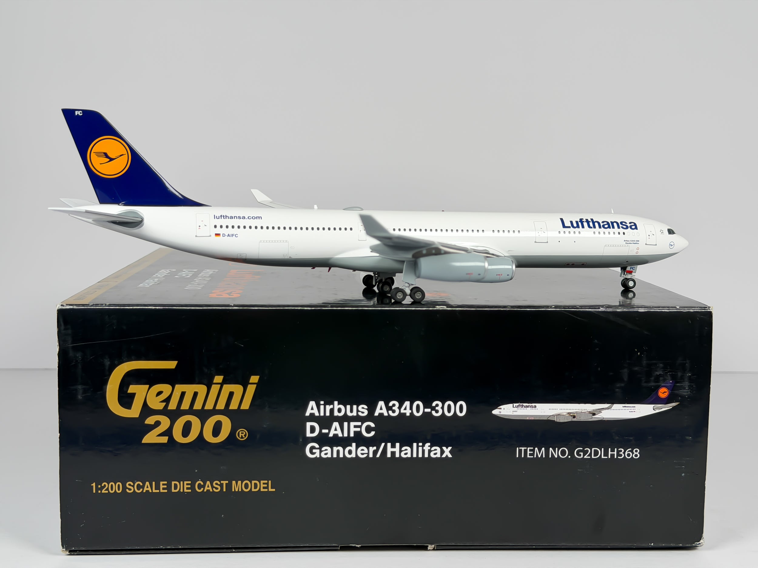 Lufthansa Airbus A340-300 1:200 Gemini Jets D-AIFC (G2DLH368)