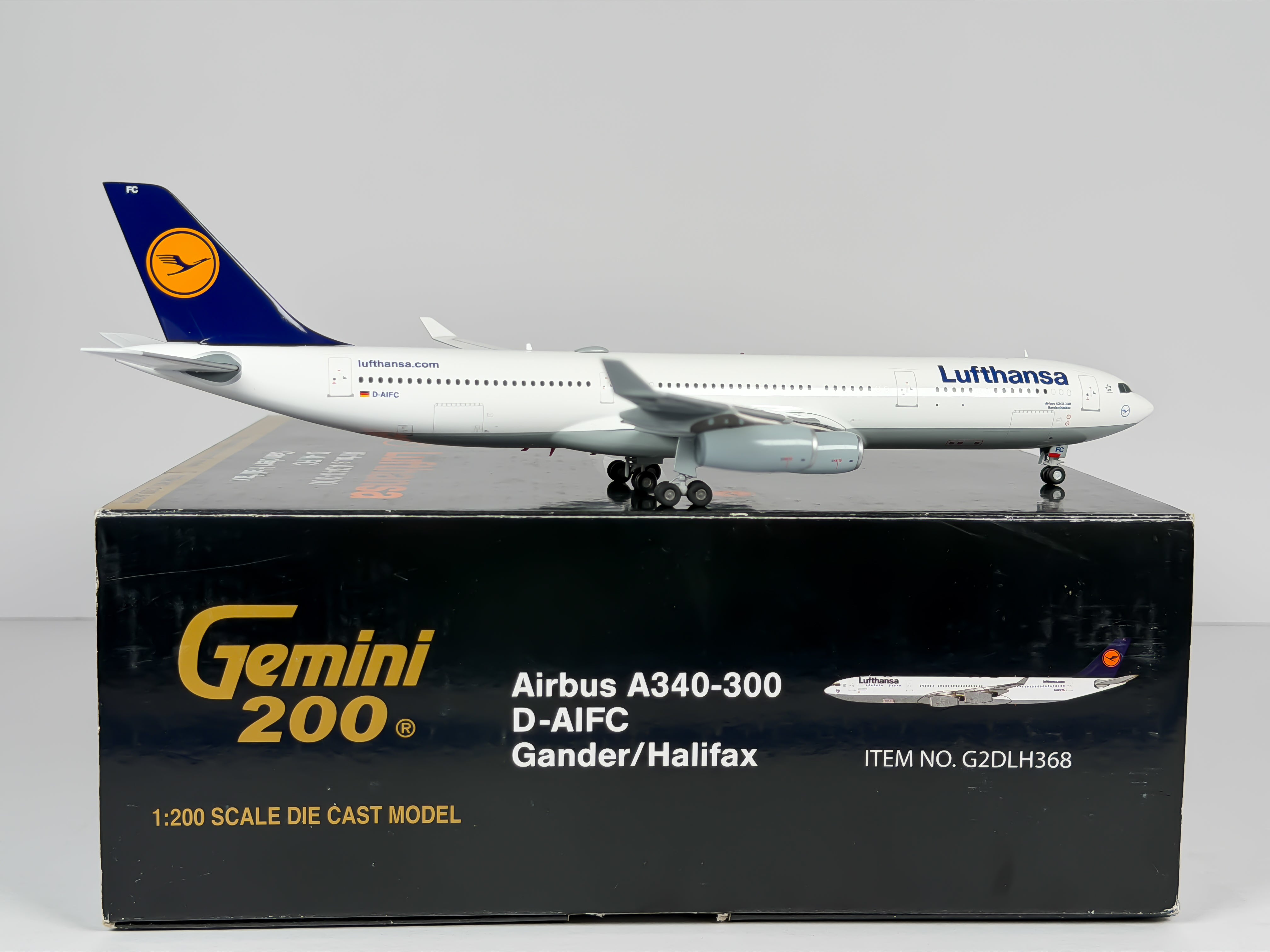 Lufthansa Airbus A340-300 1:200 Gemini Jets D-AIFC (G2DLH368)