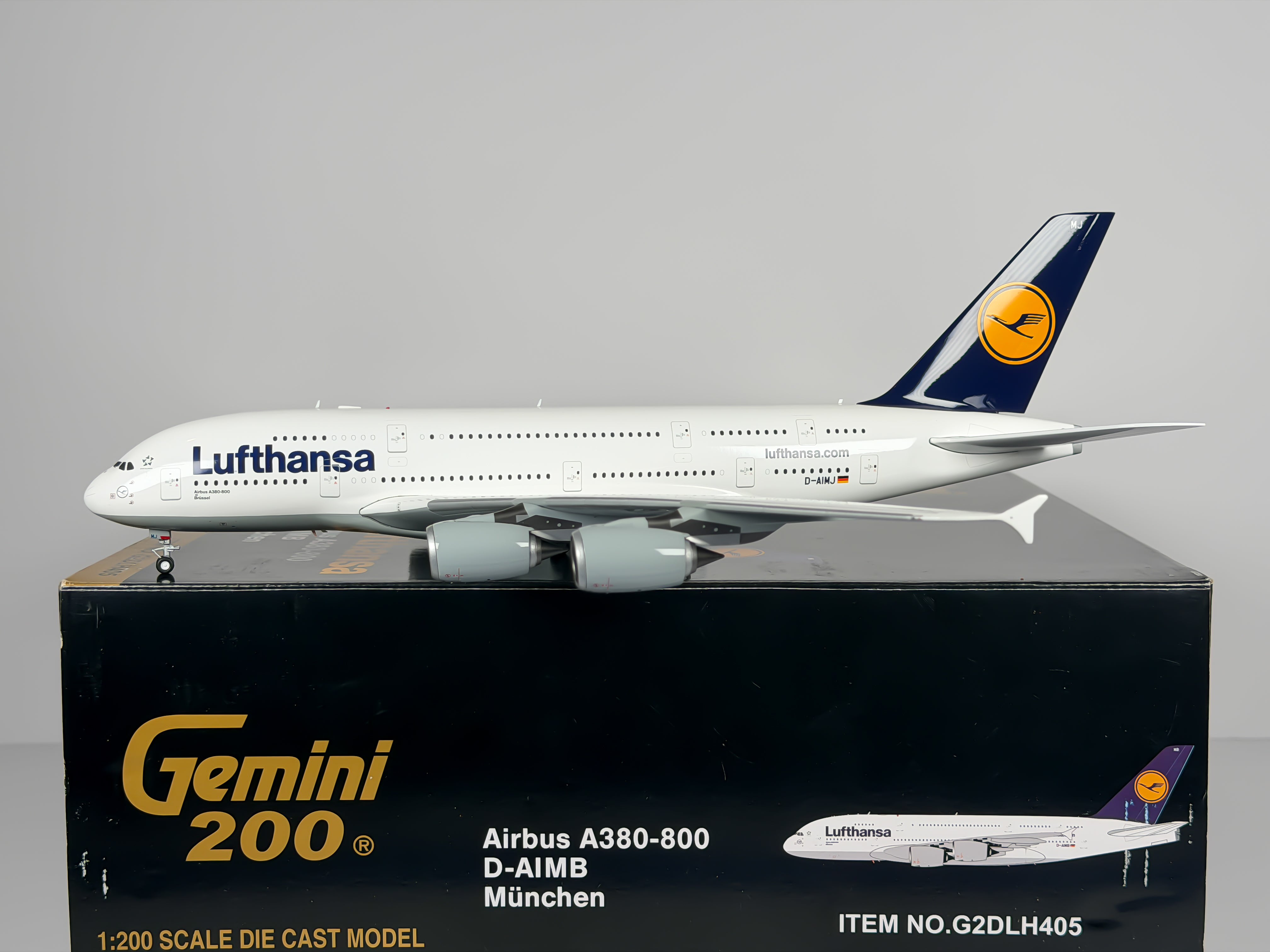 Lufthansa Airbus A380-800 1:200 Gemini Jets D-AIMJ (G2DLH405)