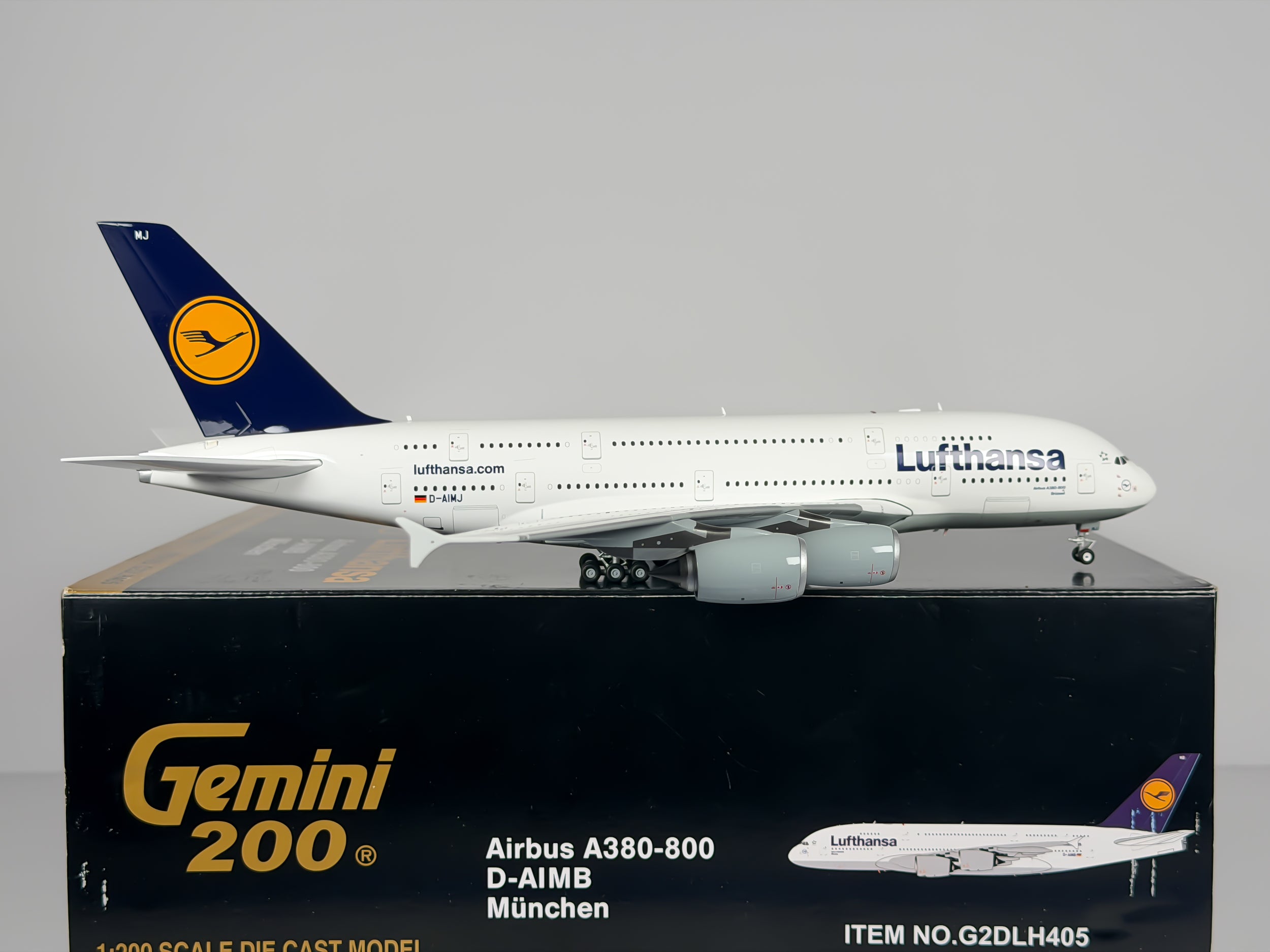 Lufthansa Airbus A380-800 1:200 Gemini Jets D-AIMJ (G2DLH405)