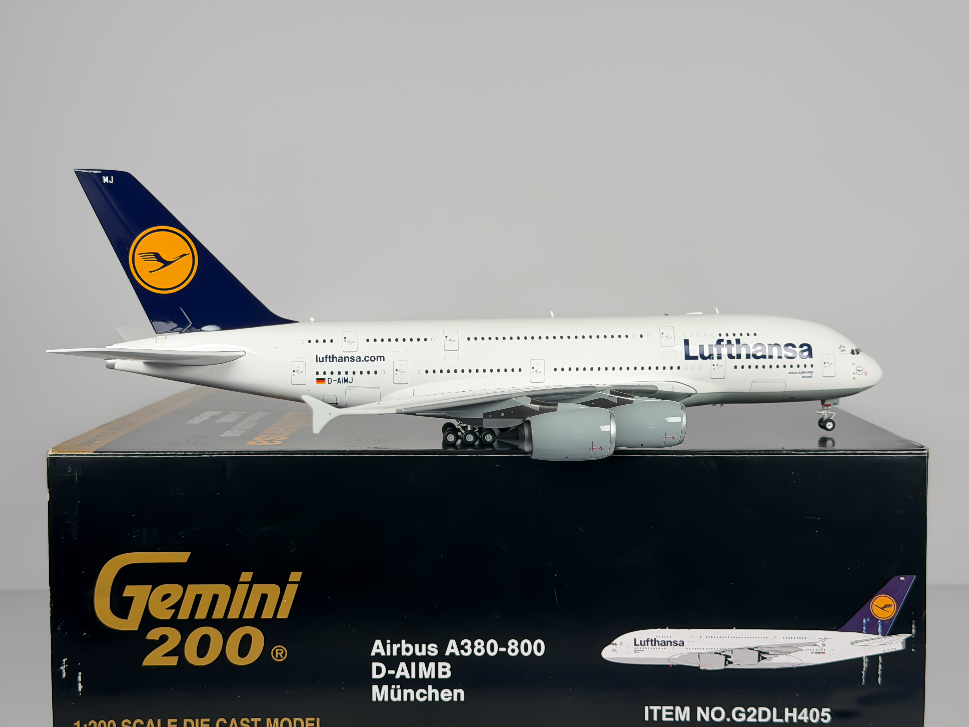 Lufthansa Airbus A380-800 1:200 Gemini Jets D-AIMJ (G2DLH405)