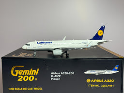 Lufthansa Airbus A320 1:200 Gemini Jets D-AIZP (G2DLH481)
