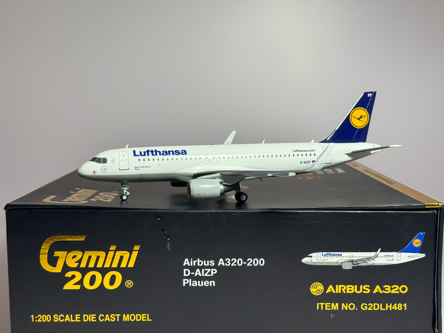 Lufthansa Airbus A320 1:200 Gemini Jets D-AIZP (G2DLH481)