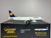 Lufthansa Airbus A320 1:200 Gemini Jets D-AIZP (G2DLH481)