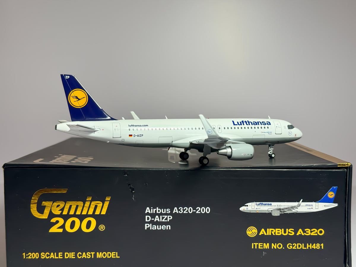Lufthansa Airbus A320 1:200 Gemini Jets D-AIZP (G2DLH481)