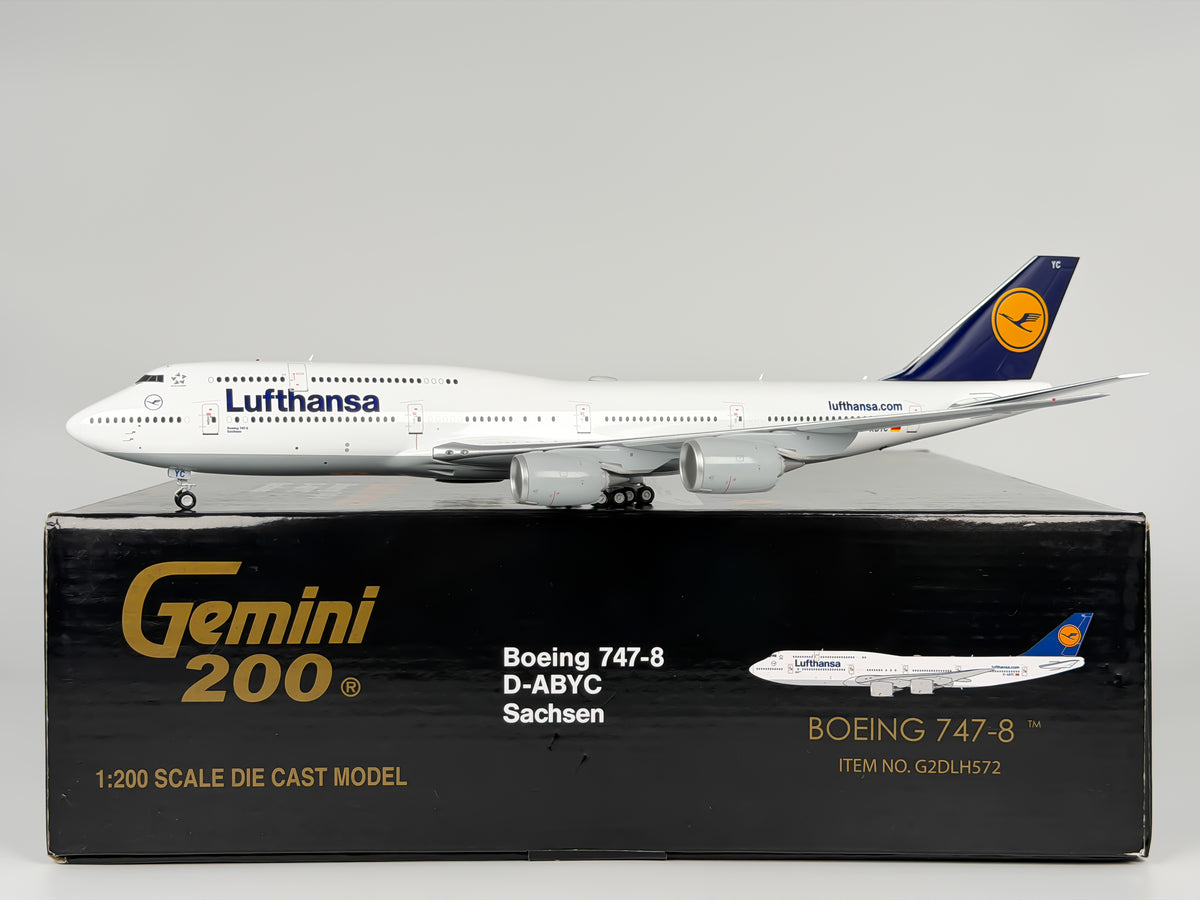 Lufthansa Boeing 747-8i 1:200 Gemini Jets D-ABYC (G2DLH572)