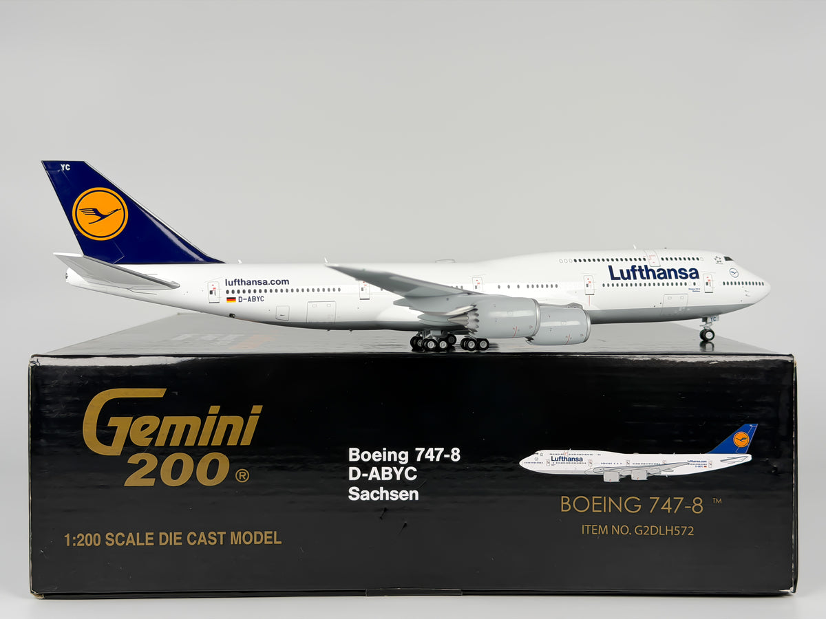 Lufthansa Boeing 747-8i 1:200 Gemini Jets D-ABYC (G2DLH572)