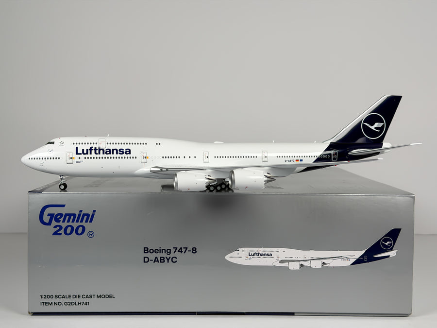 Lufthansa Boeing 747-8i 1:200 Gemini Jets D-ABYC (G2DLH741)