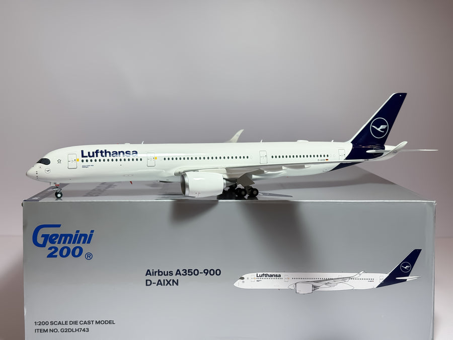 Lufthansa Airbus A350-900 1:200 Gemini Jets D-AIXN (G2DLH743)