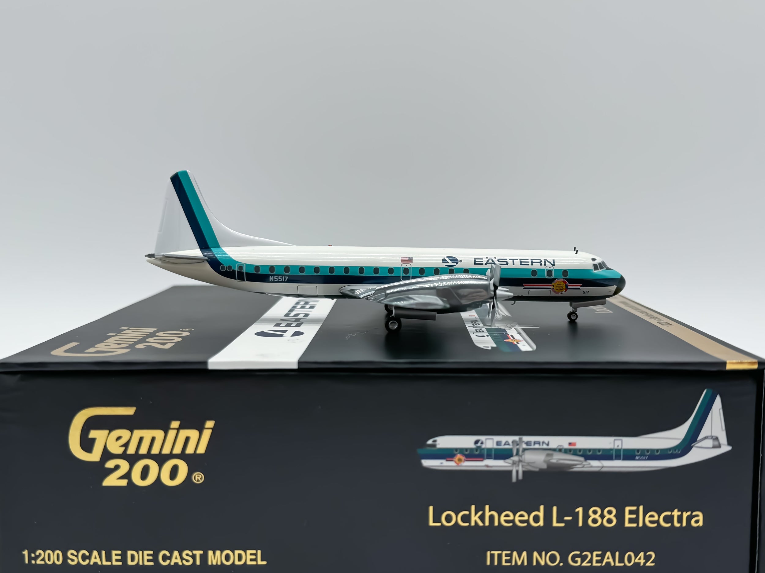 Eastern Air Lines Lockheed L-188 Electra 1:200 Gemini Jets N5517 (G2EAL042)
