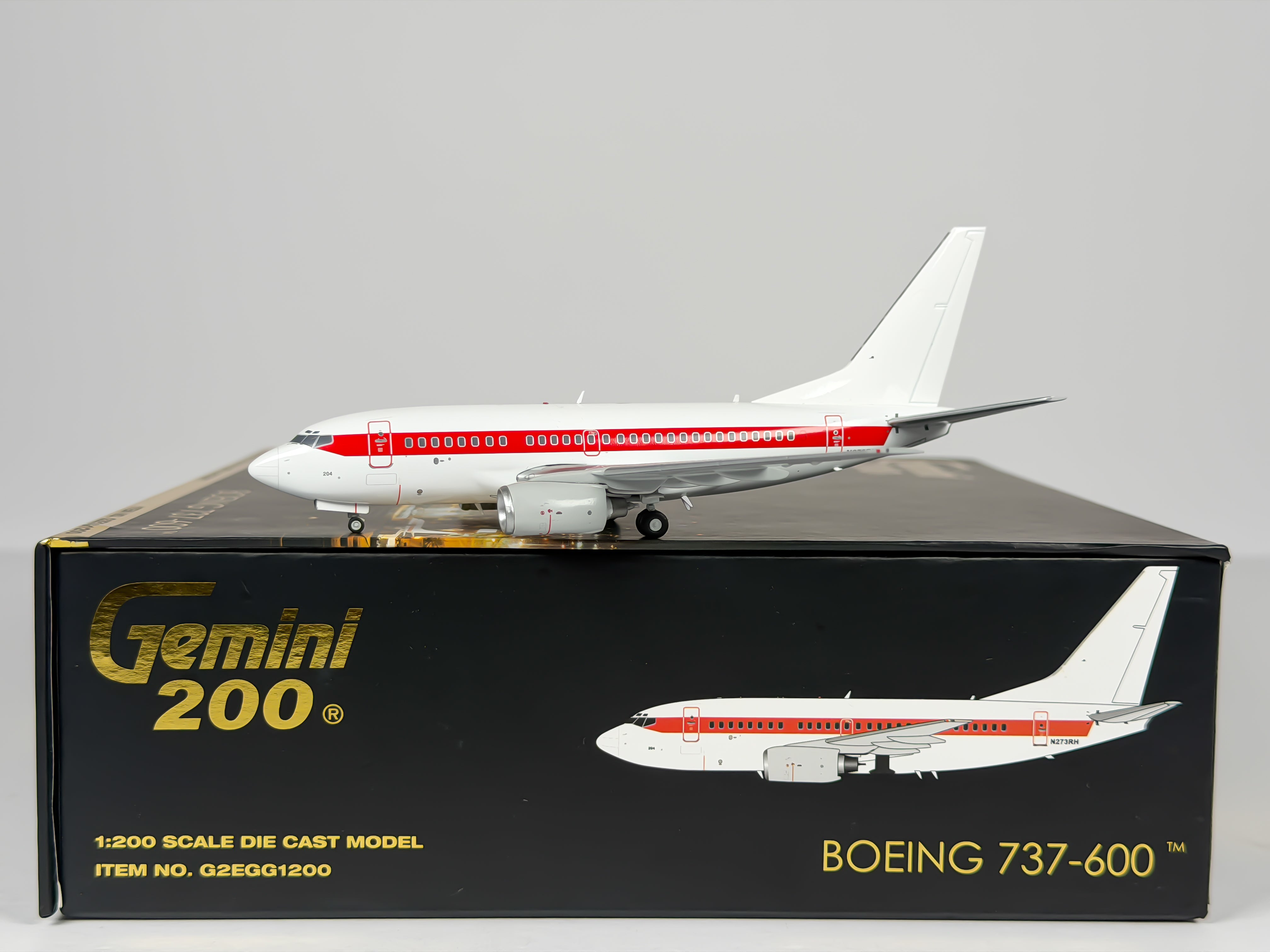 EG&G/Janet Boeing 737-600 1:200 Gemini Jets N273RH (G2EGG1200)