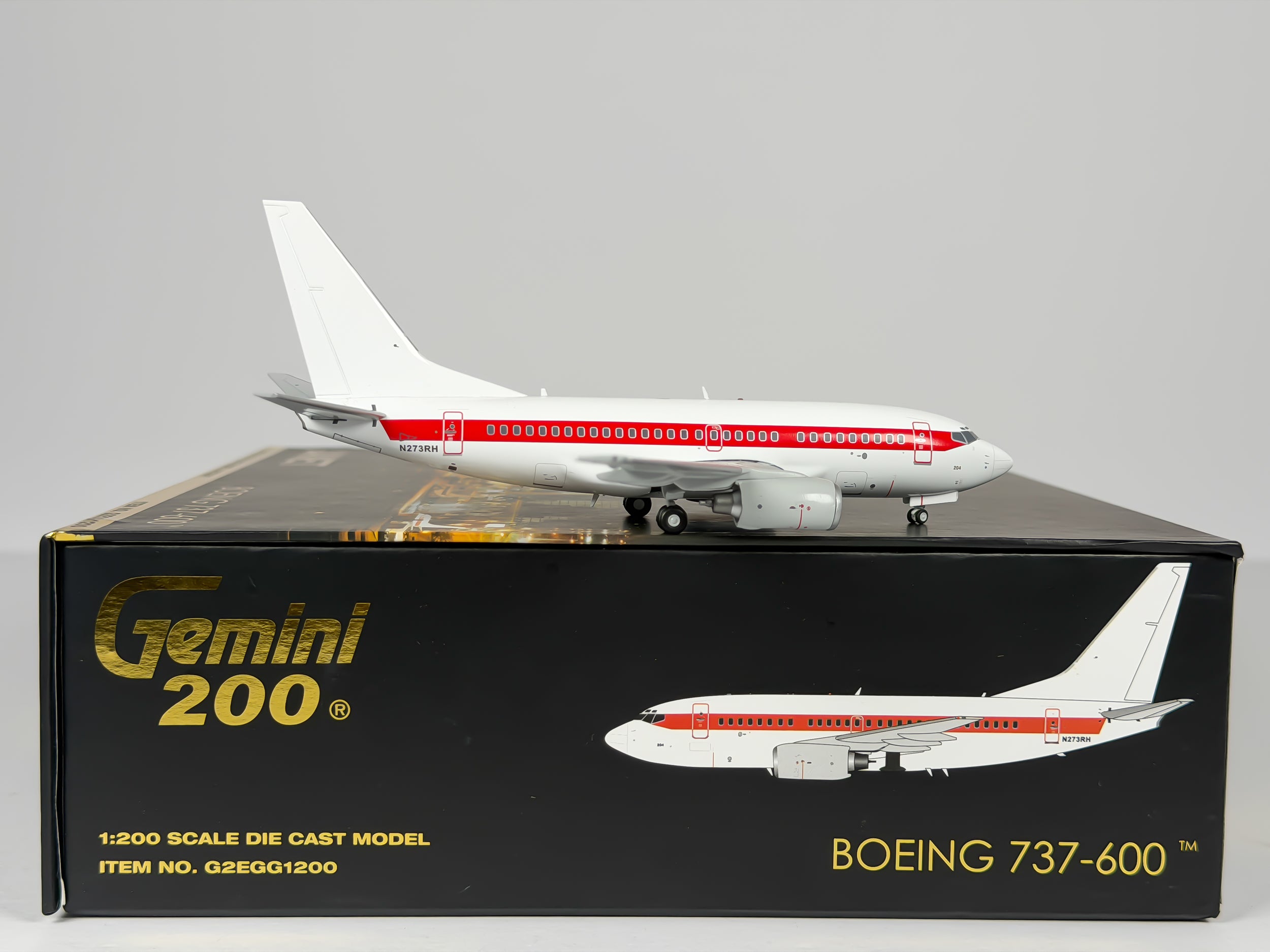 EG&G/Janet Boeing 737-600 1:200 Gemini Jets N273RH (G2EGG1200)