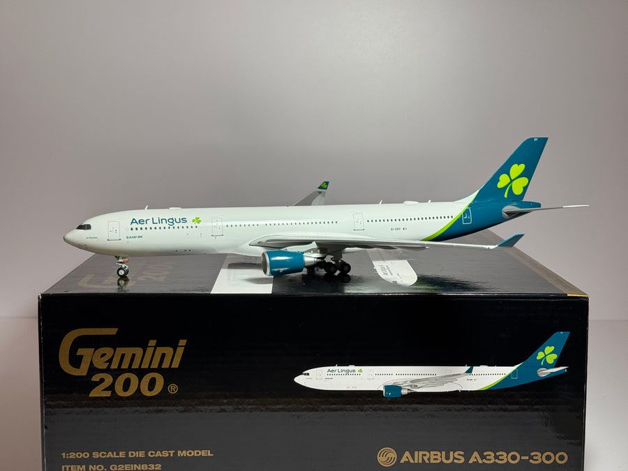 Gemini Jets 1:200 Aer Lingus Airbus A330-300 EI-EDY St Munchin G2EIN832