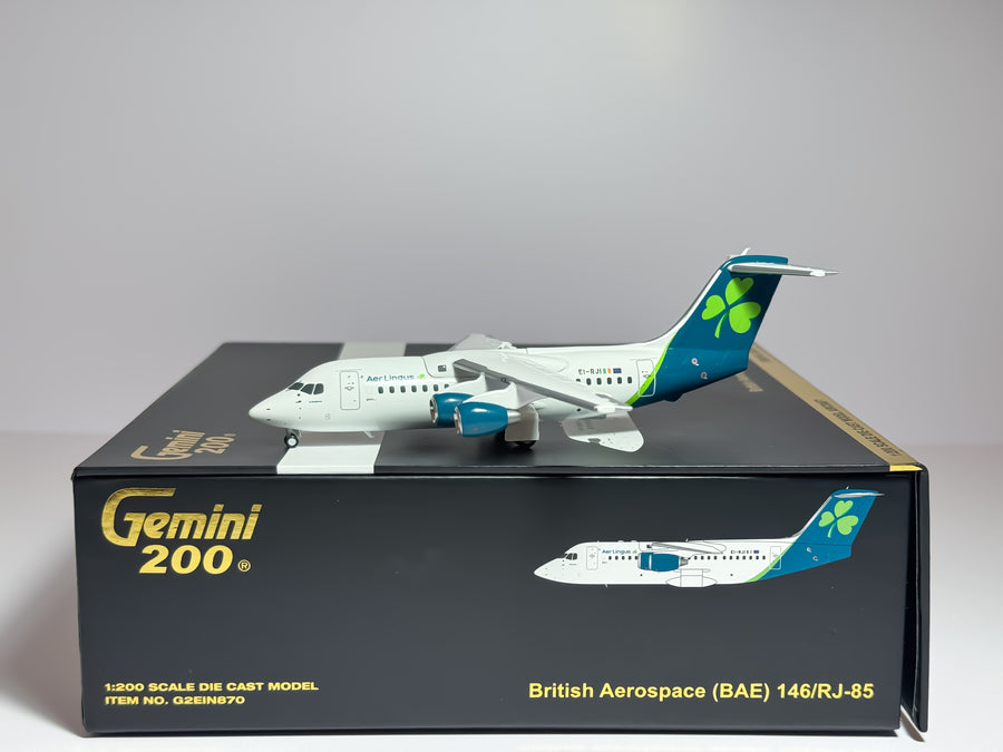 Aer Lingus BAe 146 (Avro RJ85) 1:200 Gemini Jets EI-RJI (G2EIN870)