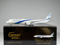 El Al Israel Airlines Boeing 787-9 1:200 Gemini Jets 4X-EDA (G2ELY692)
