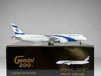 El Al Israel Airlines Boeing 787-9 1:200 Gemini Jets 4X-EDA (G2ELY692)