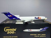 FedEx Express Boeing 727-200F 1:200 Gemini Jets N203FE (G2FDX116)