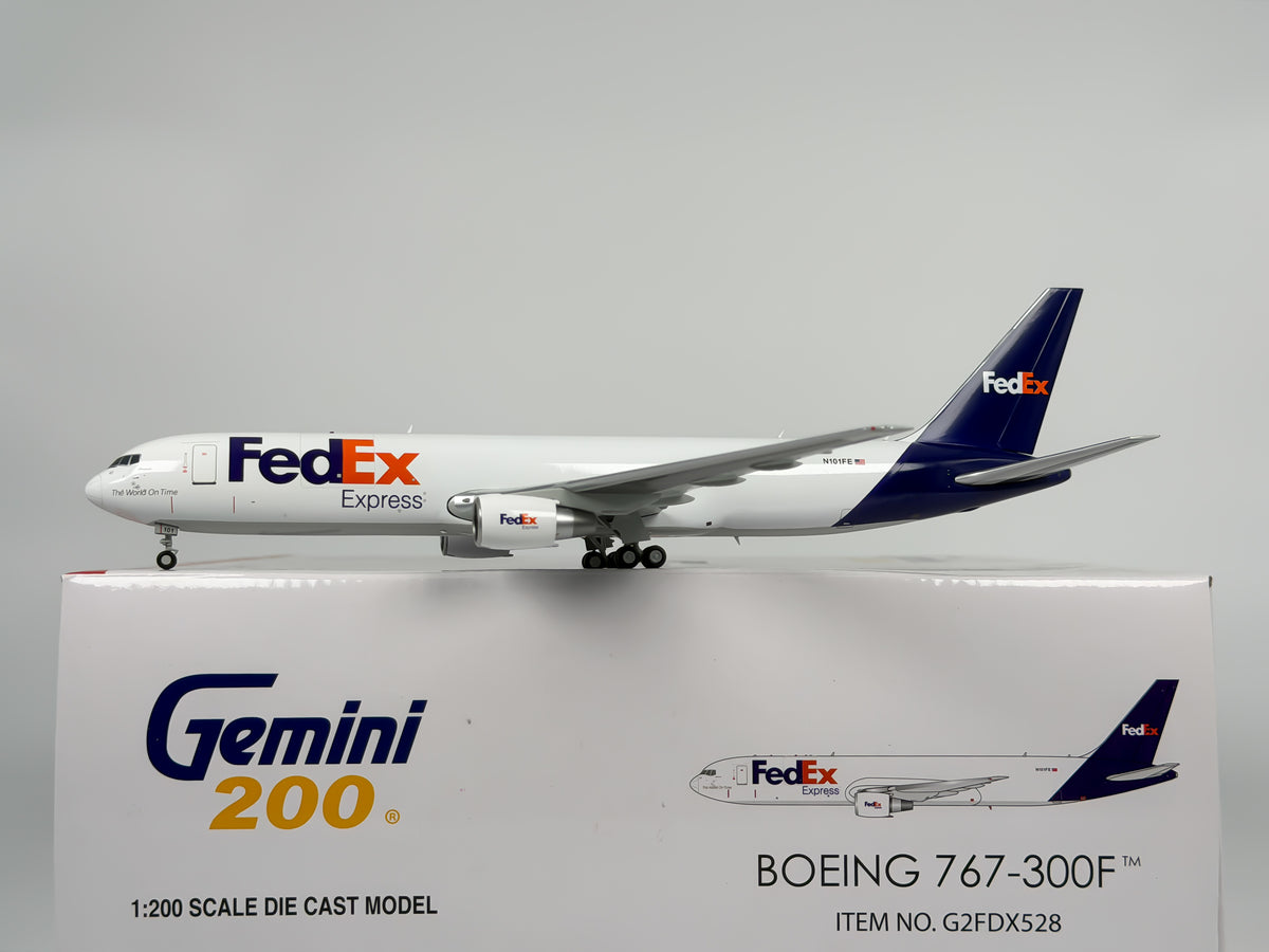 FedEx Express Boeing 767-300F 1:200 Gemini Jets N101FE (G2FDX528)