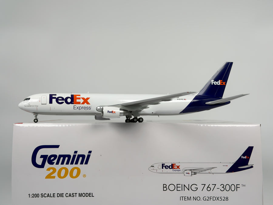 FedEx Express Boeing 767-300F 1:200 Gemini Jets N101FE (G2FDX528)