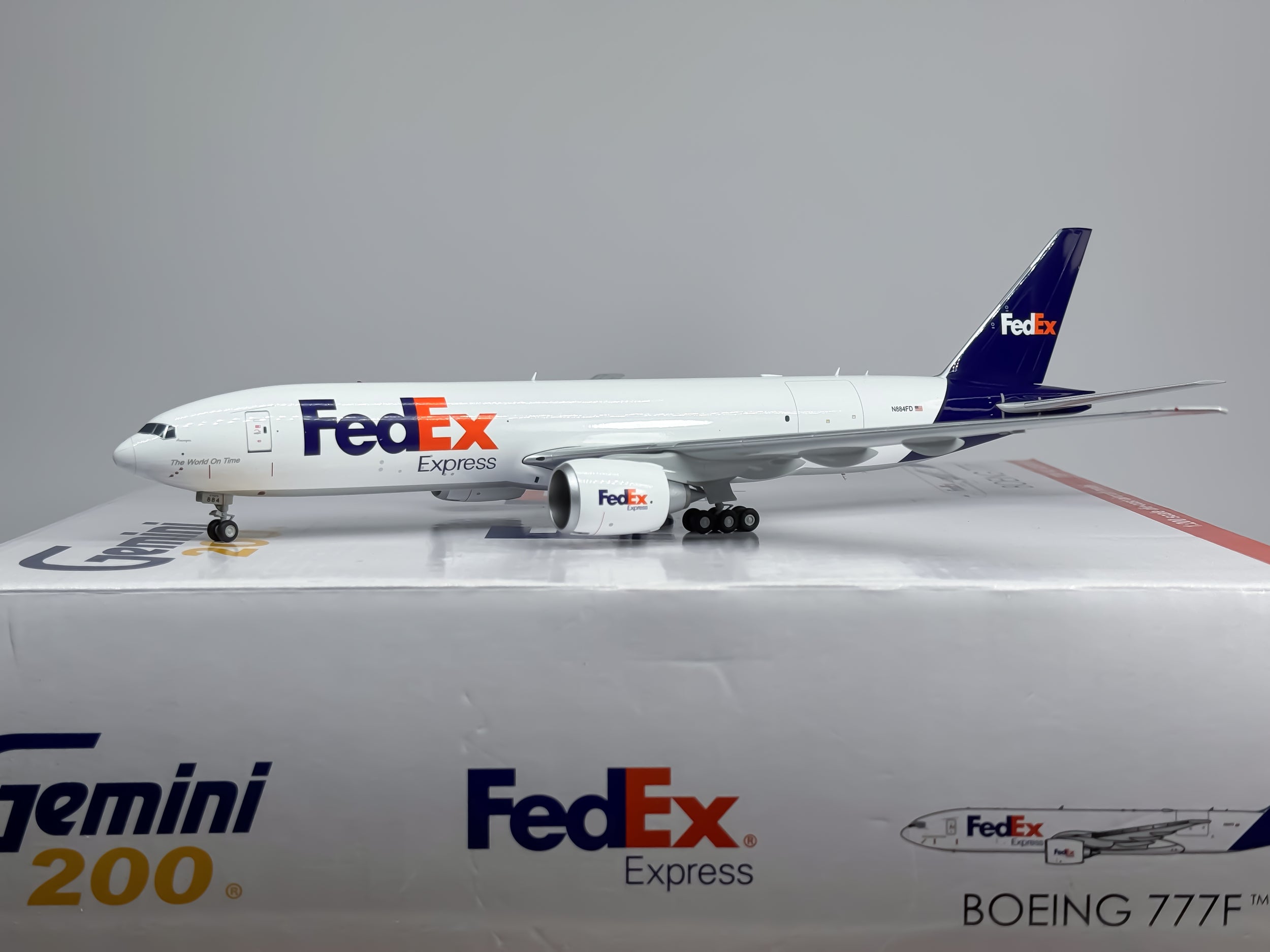 FedEx Express Boeing 777F 1:200 Gemini Jets N884FD (G2FDX535)