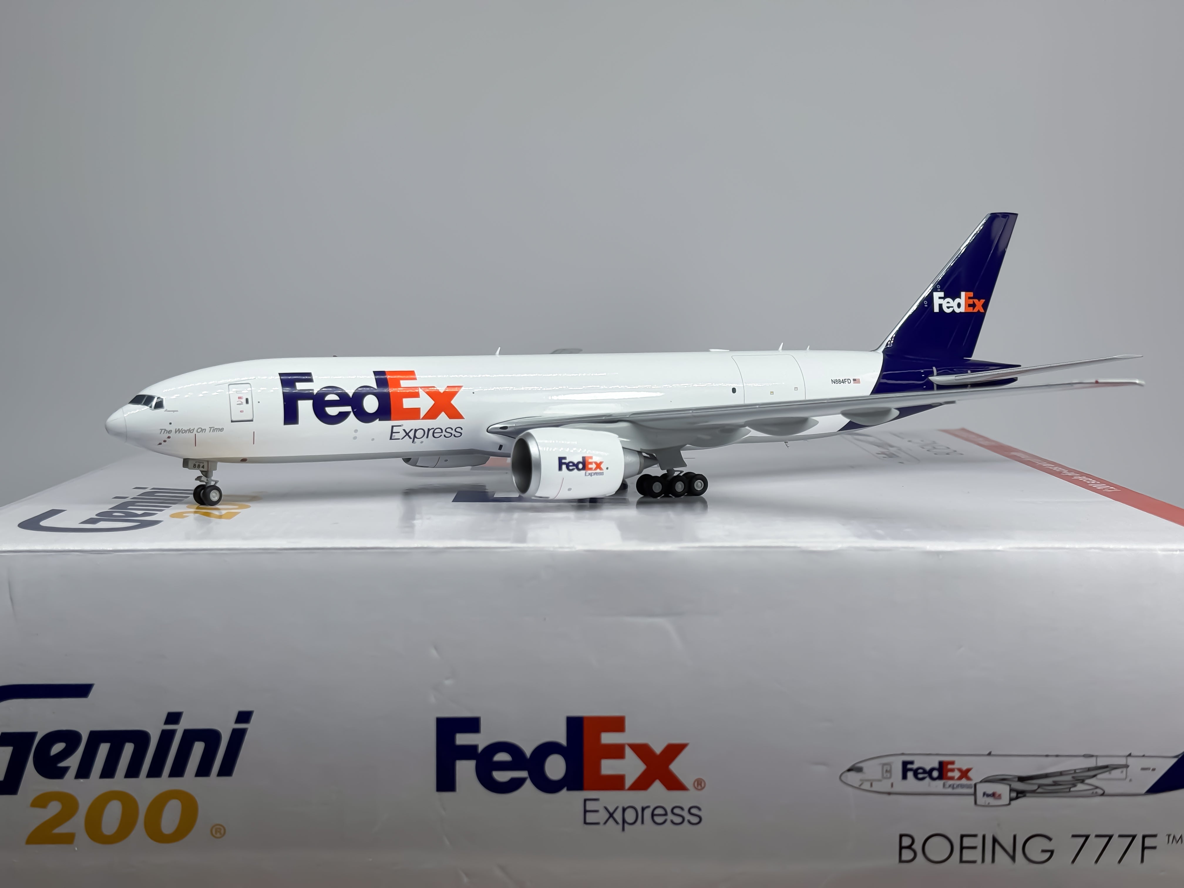 FedEx Express Boeing 777F 1:200 Gemini Jets N884FD (G2FDX535)