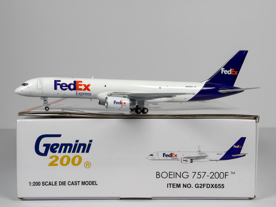 FedEx Express Boeing 757-200F 1:200 Gemini Jets N920FD (G2FDX655)