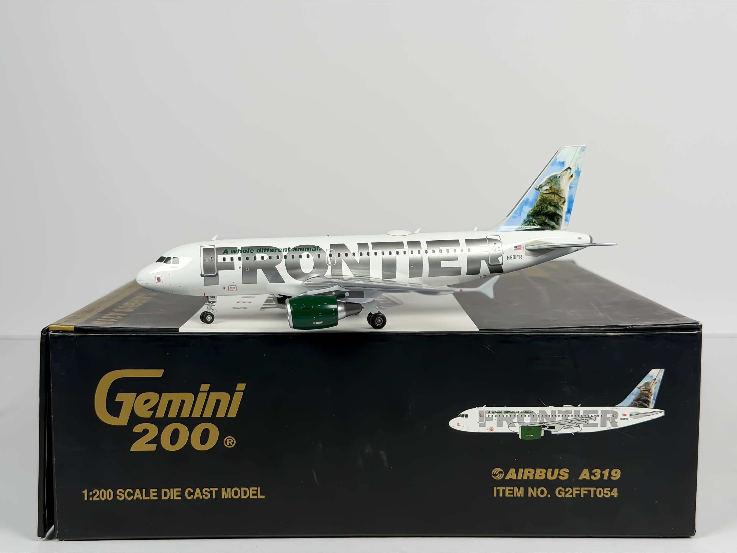 Frontier Airlines Airbus A319 1:200 Gemini Jets N901FR (G2FFT054)