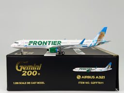 Frontier Airlines Airbus A321 1:200 Gemini Jets N705FR (G2FFT611)