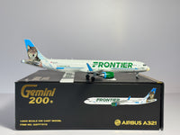 Frontier Airlines Airbus A321 1:200 Gemini Jets N704FR (G2FFT973)