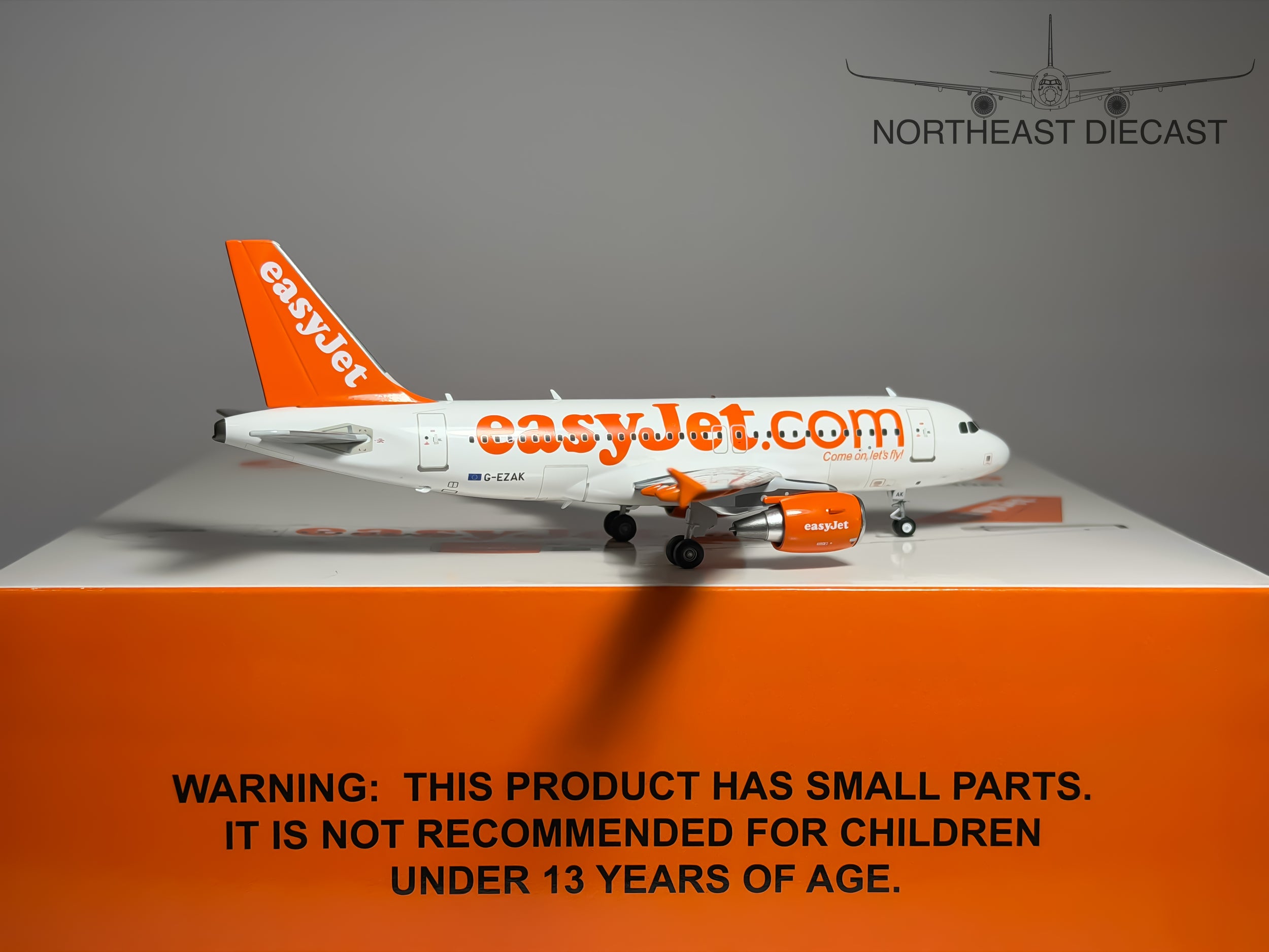 EasyJet Airbus A319 1:200 Gemini Jets G-EZAK (G2GEZAK)
