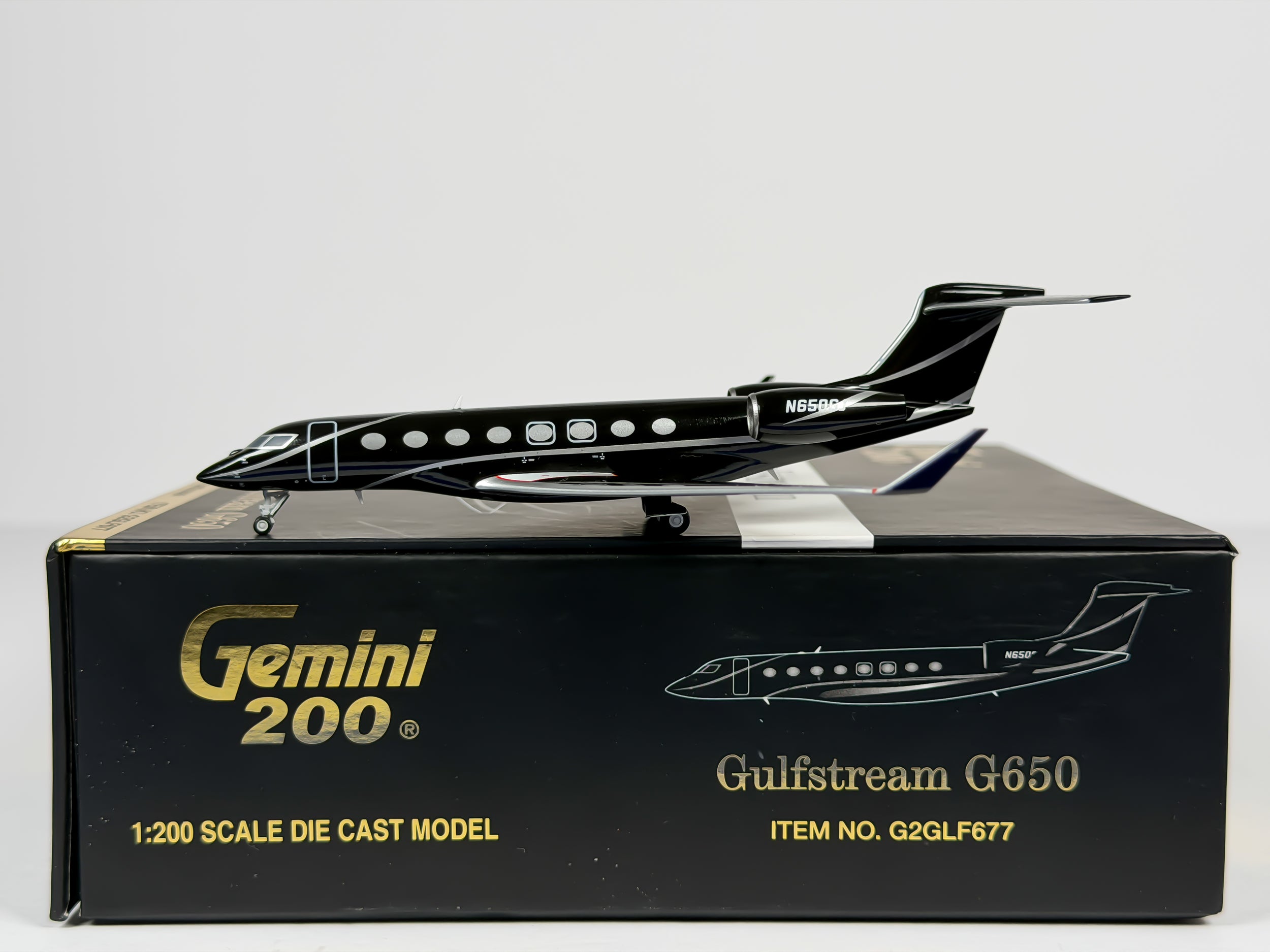 Private Gulfstream G650 1:200 Gemini Jets N650GJ (G2GLF677)