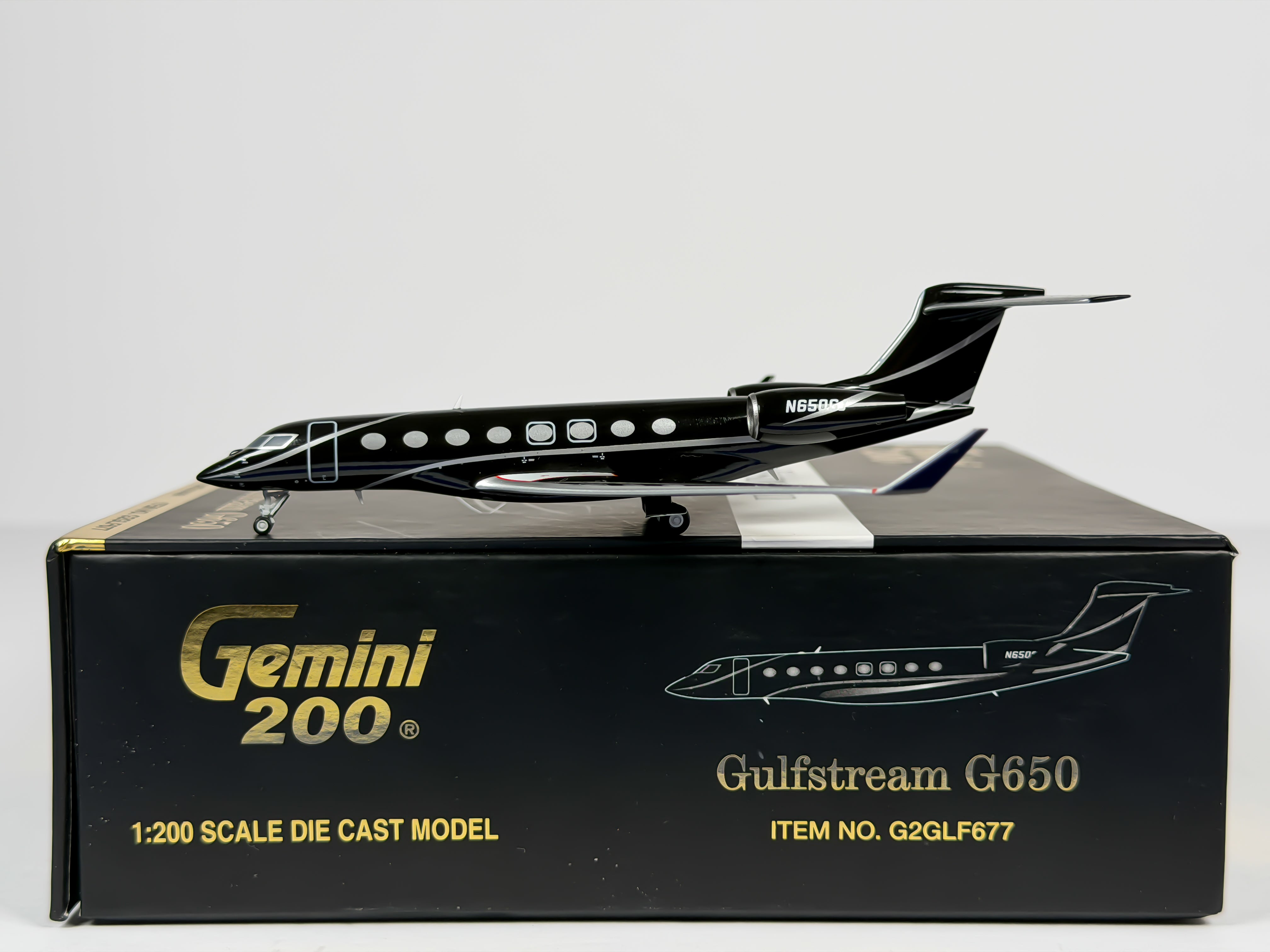Private Gulfstream G650 1:200 Gemini Jets N650GJ (G2GLF677)