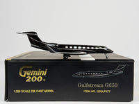Private Gulfstream G650 1:200 Gemini Jets N650GJ (G2GLF677)