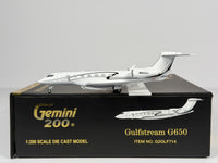 Private Gulfstream G650 1:200 Gemini Jets N651GJ (G2GLF714)
