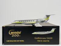 Private Gulfstream G650 1:200 Gemini Jets N652GJ (G2GLF756)
