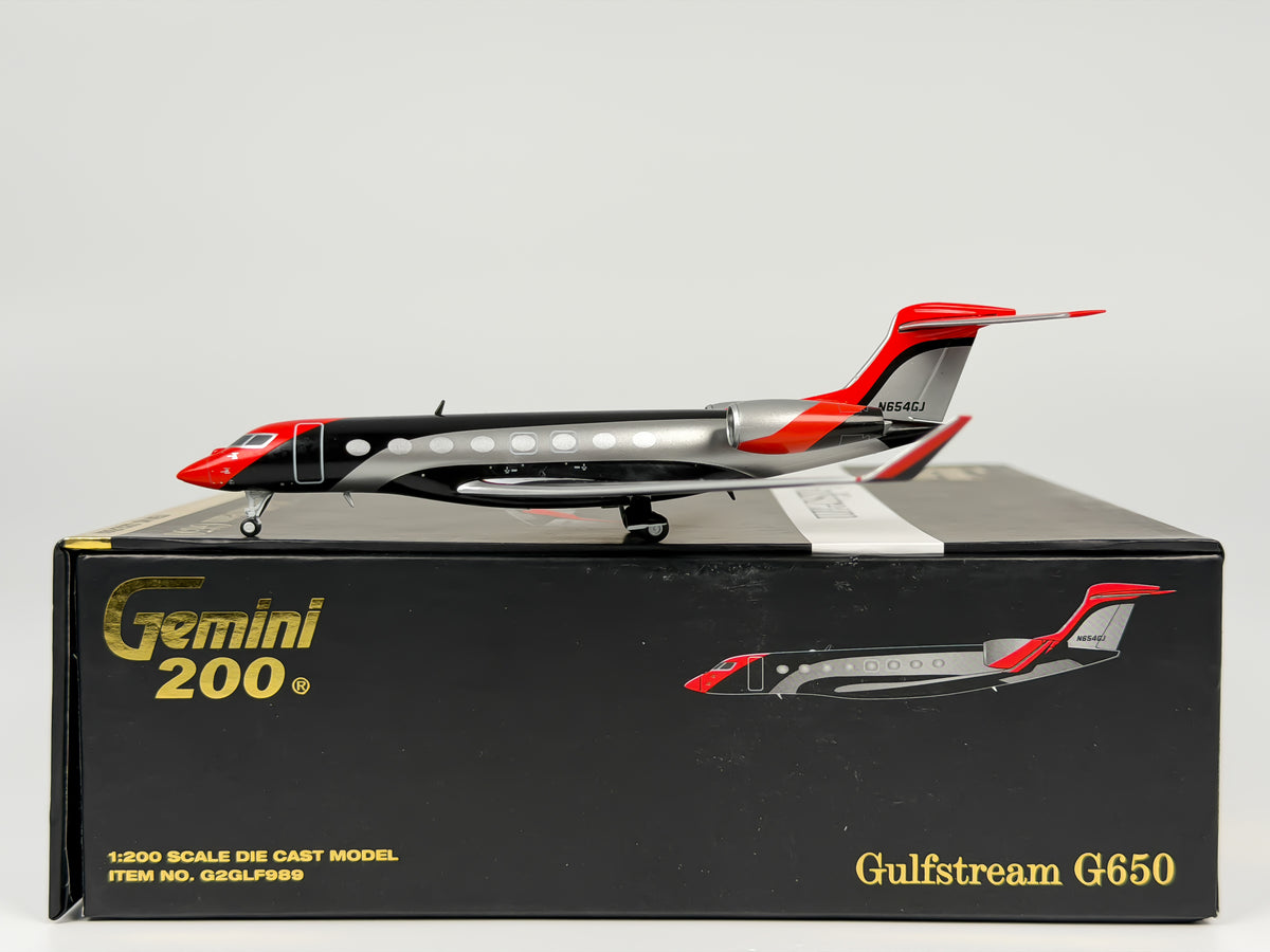 Private Gulfstream G650 1:200 Gemini Jets N654GJ (G2GLF989)