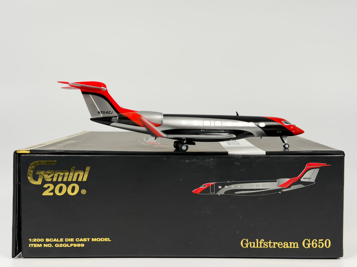 Private Gulfstream G650 1:200 Gemini Jets N654GJ (G2GLF989)