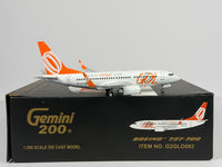 GOL Linhas Aereas Boeing 737-700 1:200 Gemini Jets PR-GIH (G2GLO082)