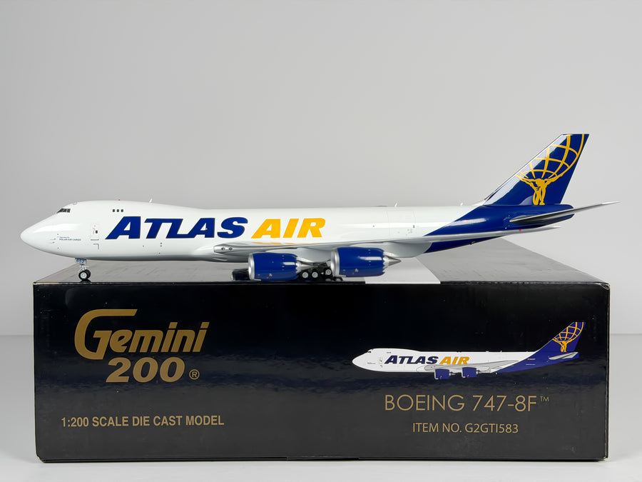 Atlas Air Boeing 747-8F 1:200 Gemini Jets N852GT (G2GTI583)