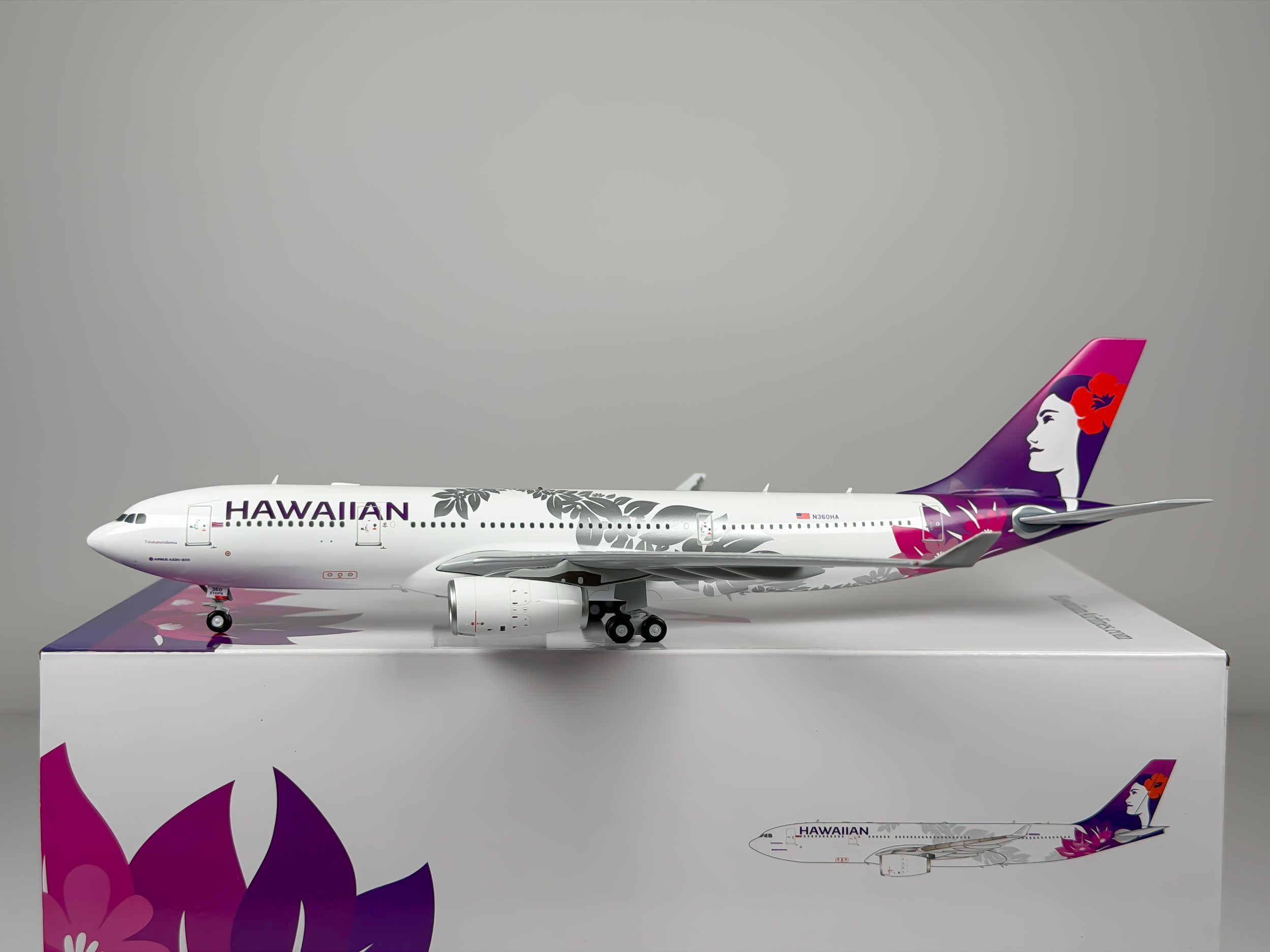 Hawaiian Airlines Airbus A330-200 1:200 Gemini Jets N360HA (G2HAL1504)
