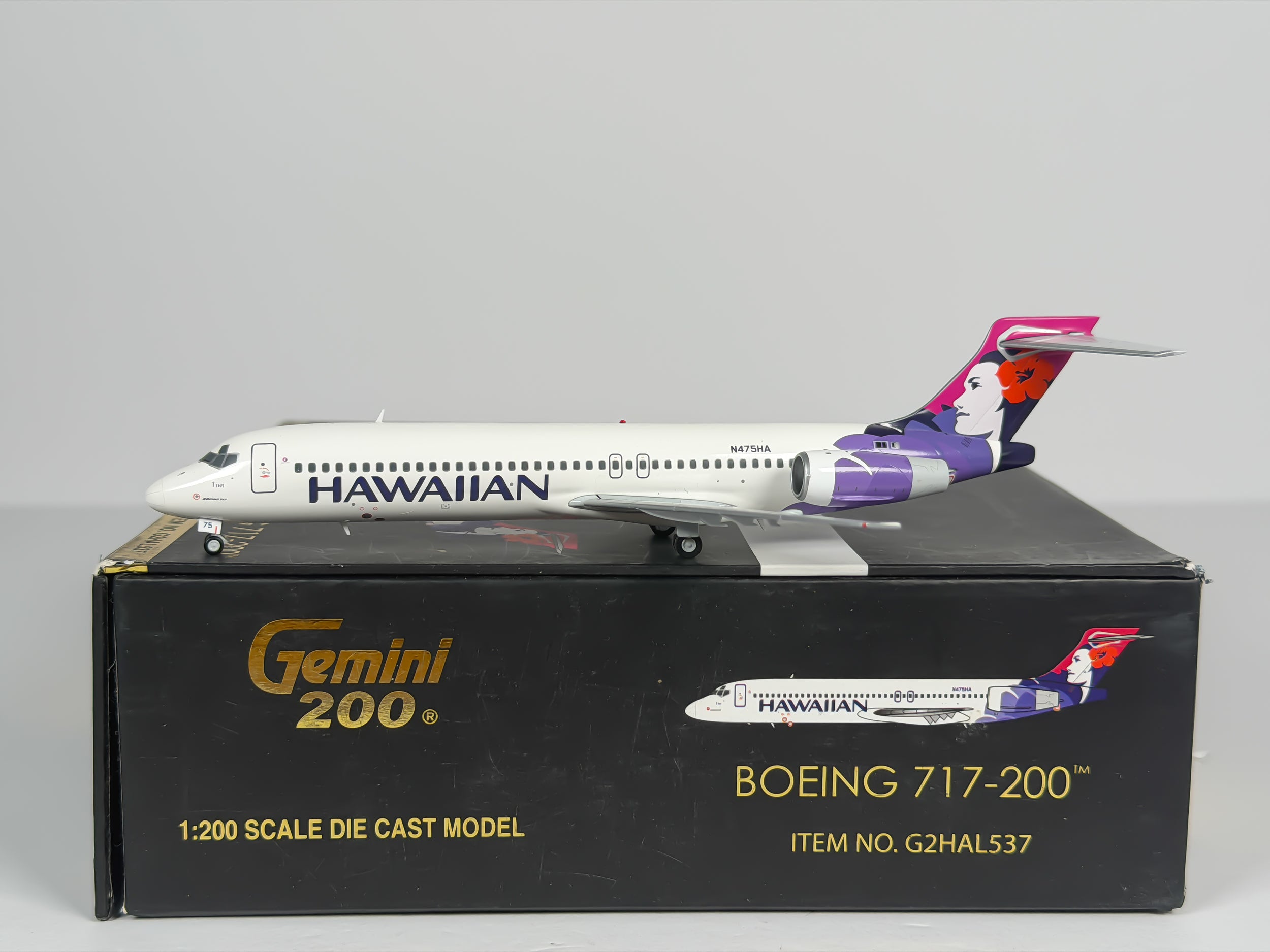 Hawaiian Airlines Boeing 717-200 1:200 Gemini Jets N475HA (G2HAL537)