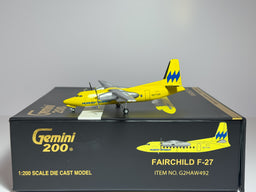 Hughes Air West Fokker F-27 1:200 Gemini Jets N2773R (G2HAW492)
