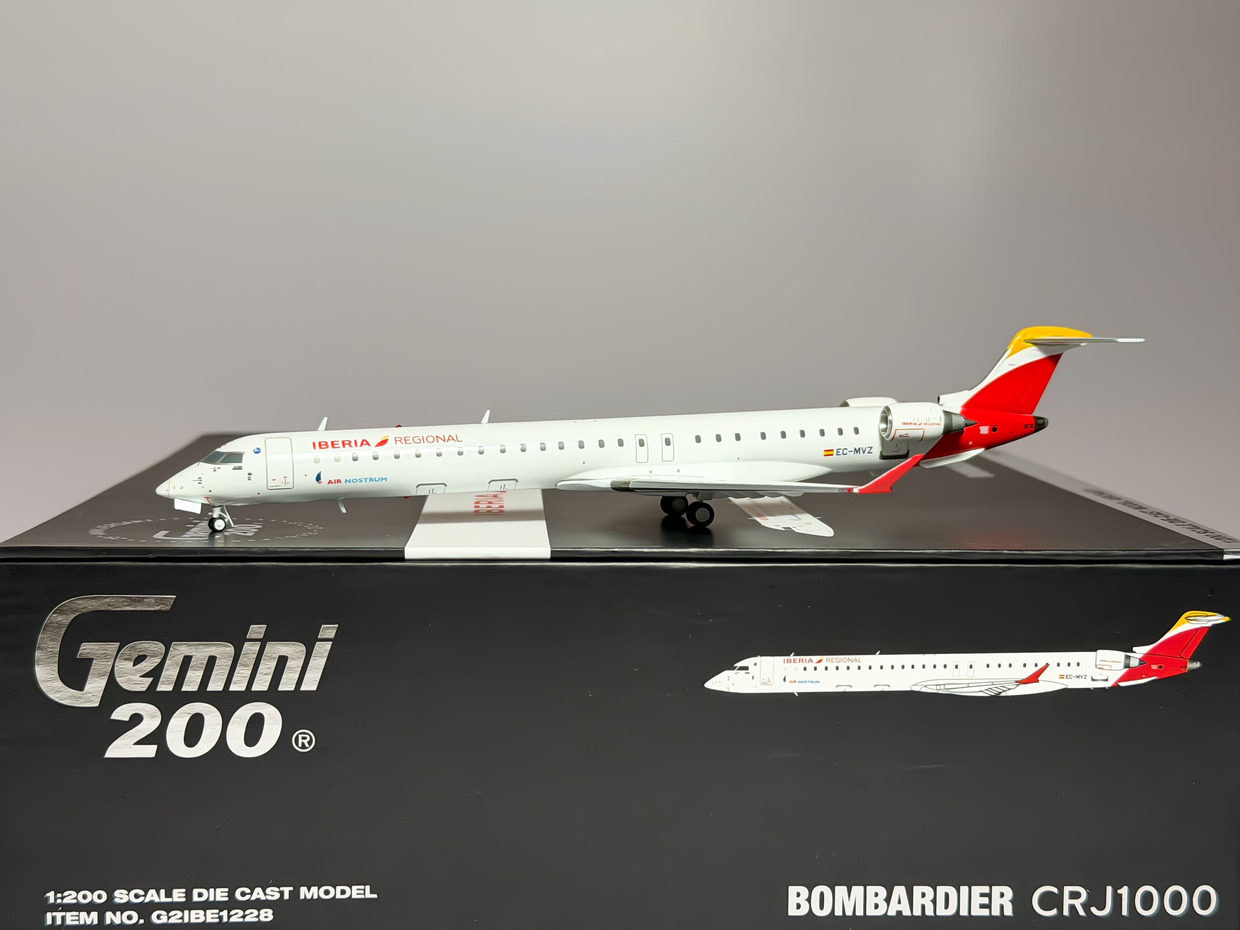 Iberia Regional Bombardier CRJ1000 1:200 Gemini Jets EC-MVZ (G2IBE1228)