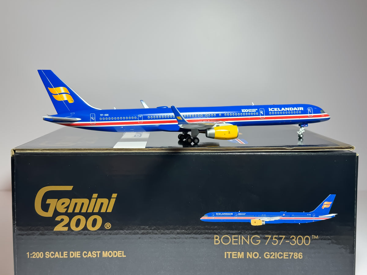 Icelandair Boeing 757-300 1:200 Gemini Jets TF-ISX (G2ICE786)