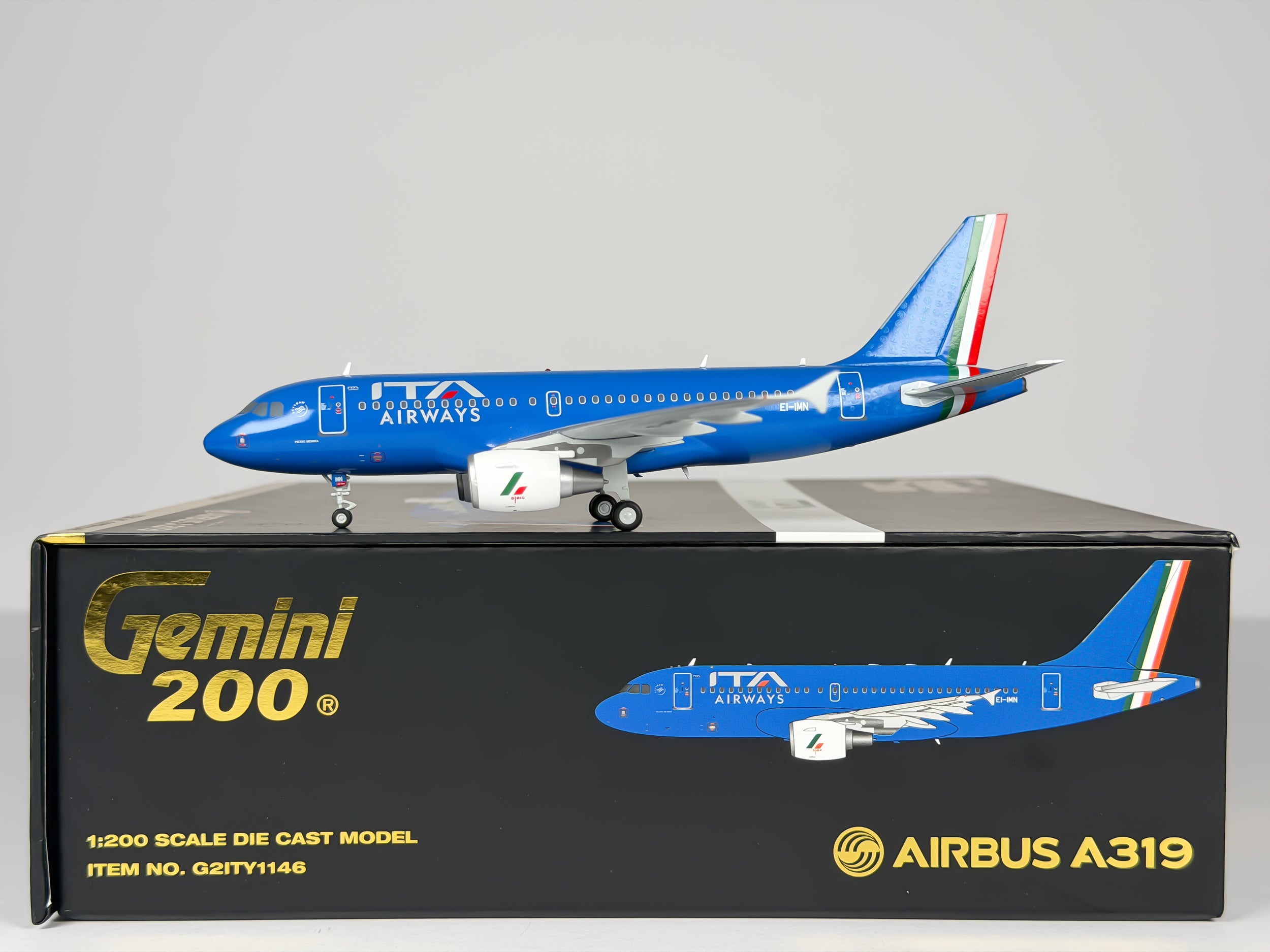 ITA Airways Airbus A319 1:200 Gemini Jets EI-IMN (G2ITY1146)