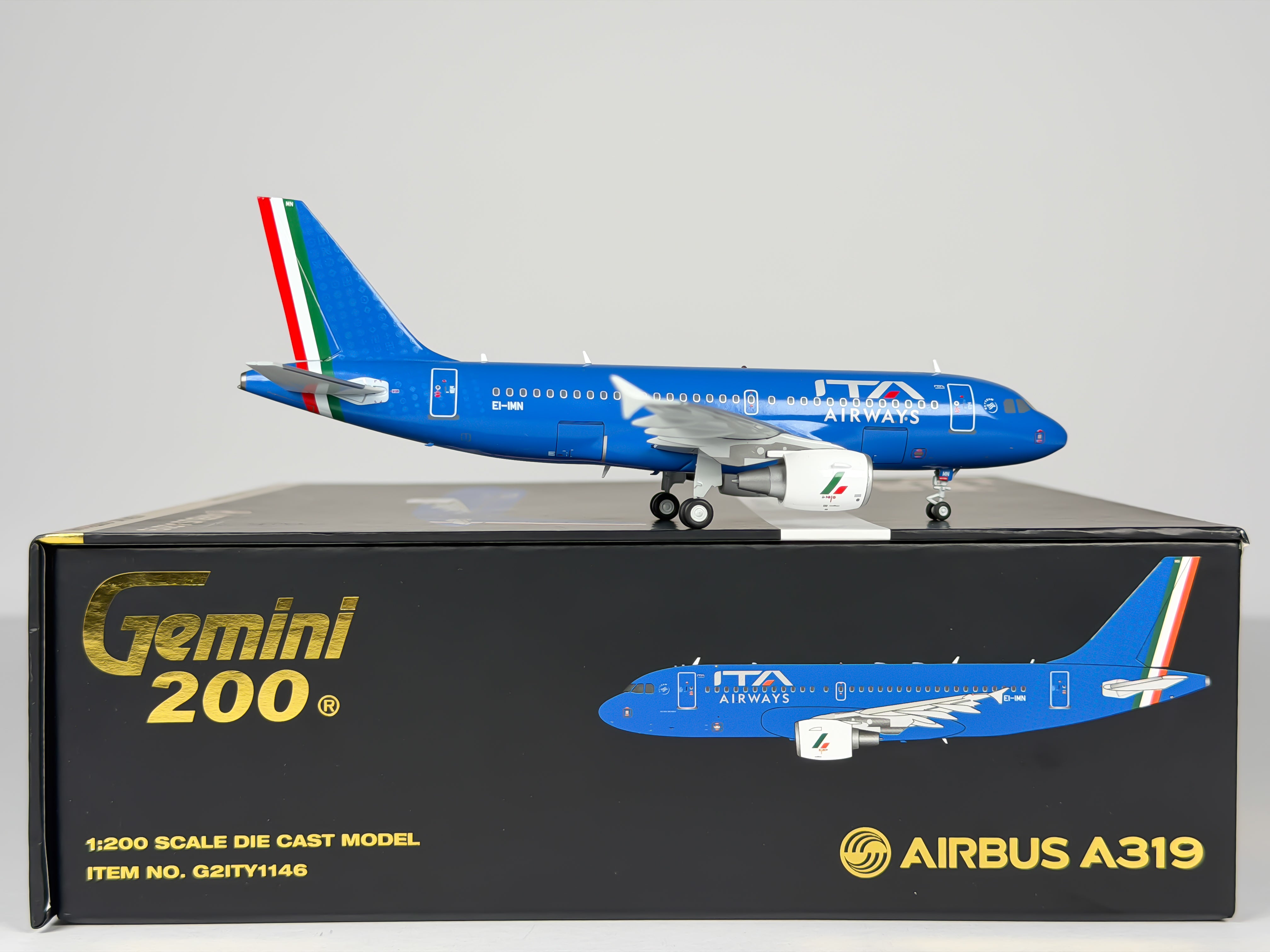 ITA Airways Airbus A319 1:200 Gemini Jets EI-IMN (G2ITY1146)