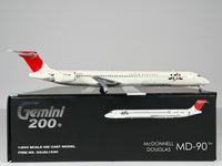 Japan Airlines (JAL) McDonnell Douglas MD-90 1:200 Gemini Jets JA002D (G2JAL1330)