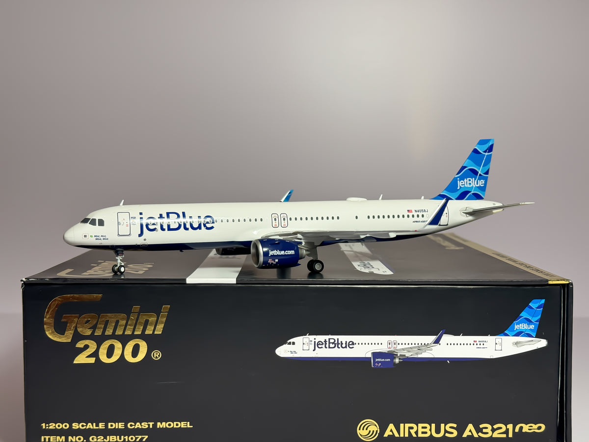 JetBlue Airbus A321neo 1:200 Gemini Jets N4058J (G2JBU1077)
